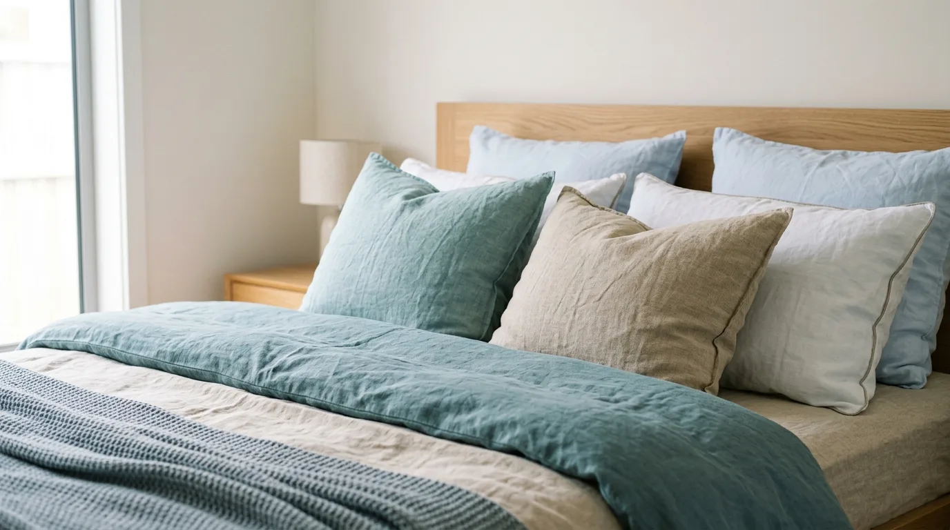 Choose furniture that looks simple and lightly weathered inspiration for a coastal bedroom.